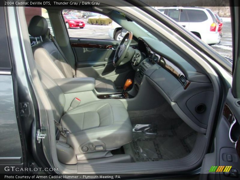 Thunder Gray / Dark Gray 2004 Cadillac DeVille DTS