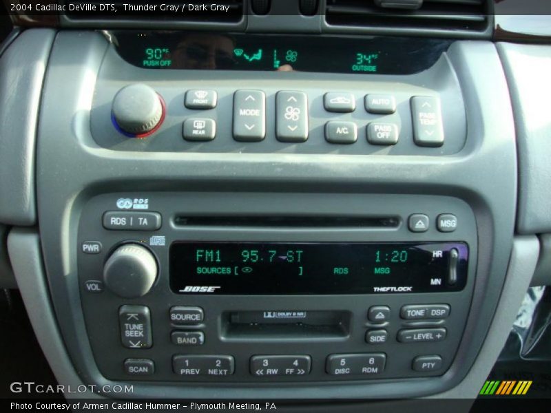 Controls of 2004 DeVille DTS