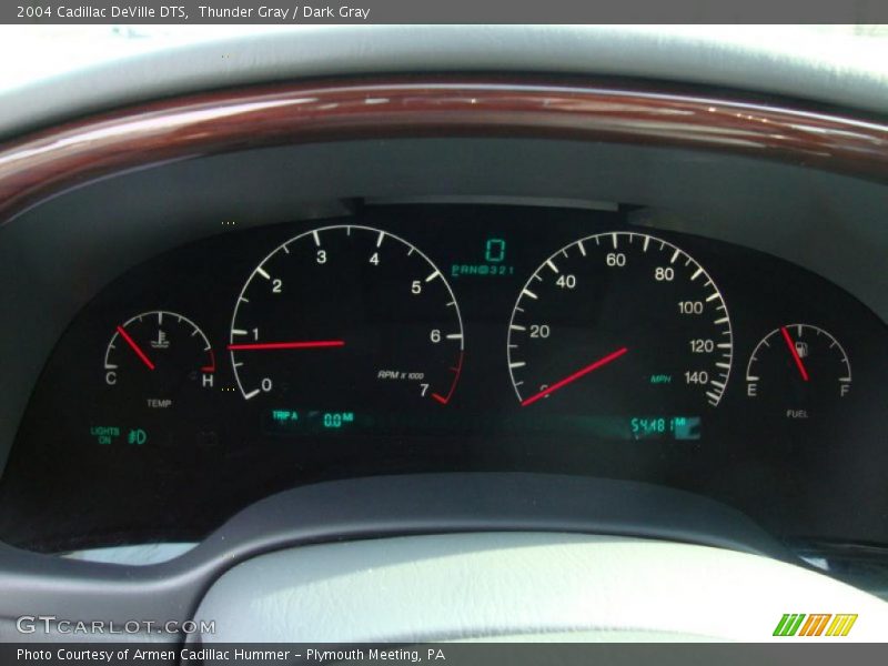  2004 DeVille DTS DTS Gauges