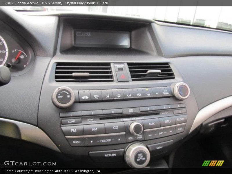Controls of 2009 Accord EX V6 Sedan
