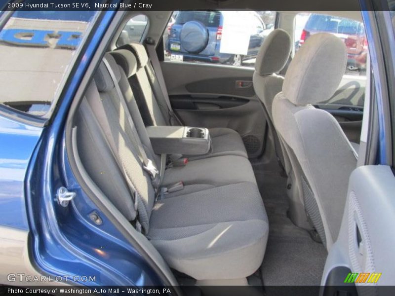 Nautical Blue / Gray 2009 Hyundai Tucson SE V6