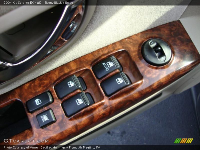 Ebony Black / Beige 2004 Kia Sorento EX 4WD