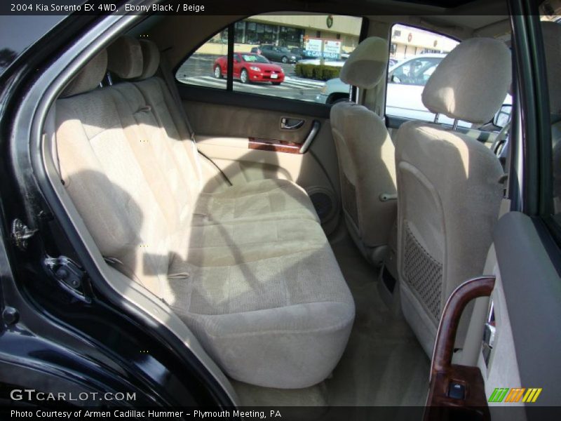 Ebony Black / Beige 2004 Kia Sorento EX 4WD