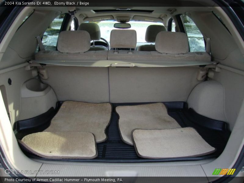 Ebony Black / Beige 2004 Kia Sorento EX 4WD
