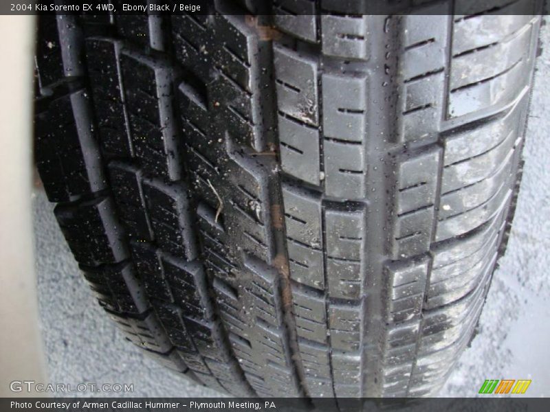 Ebony Black / Beige 2004 Kia Sorento EX 4WD