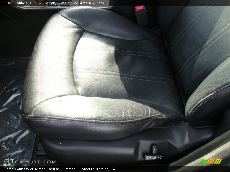 Evening Fog Metallic / Black 2004 Hyundai XG350 L Sedan