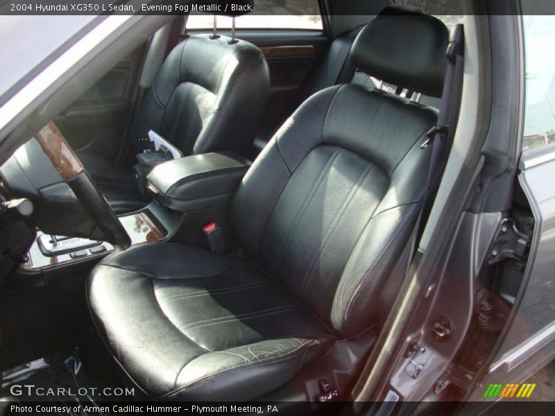 Evening Fog Metallic / Black 2004 Hyundai XG350 L Sedan