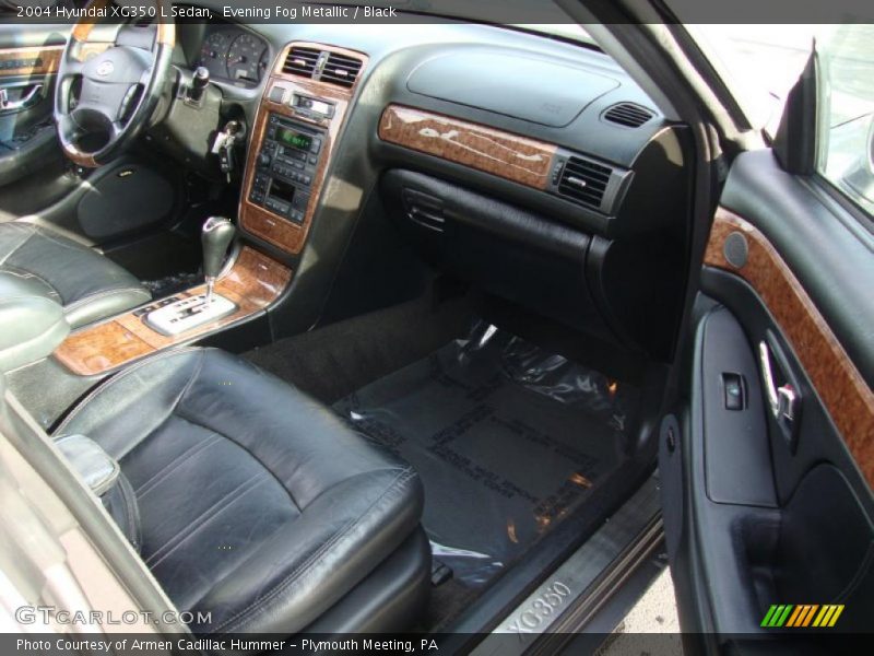 Evening Fog Metallic / Black 2004 Hyundai XG350 L Sedan