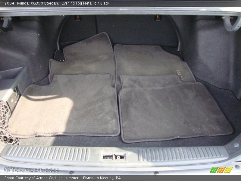 Evening Fog Metallic / Black 2004 Hyundai XG350 L Sedan