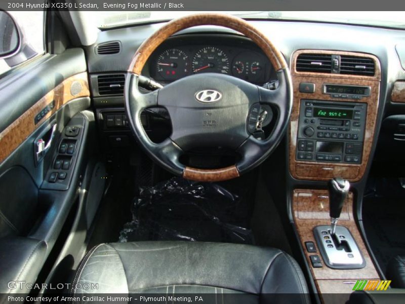 Evening Fog Metallic / Black 2004 Hyundai XG350 L Sedan