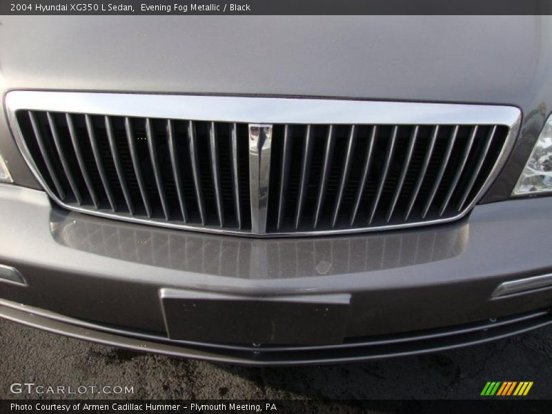 Evening Fog Metallic / Black 2004 Hyundai XG350 L Sedan