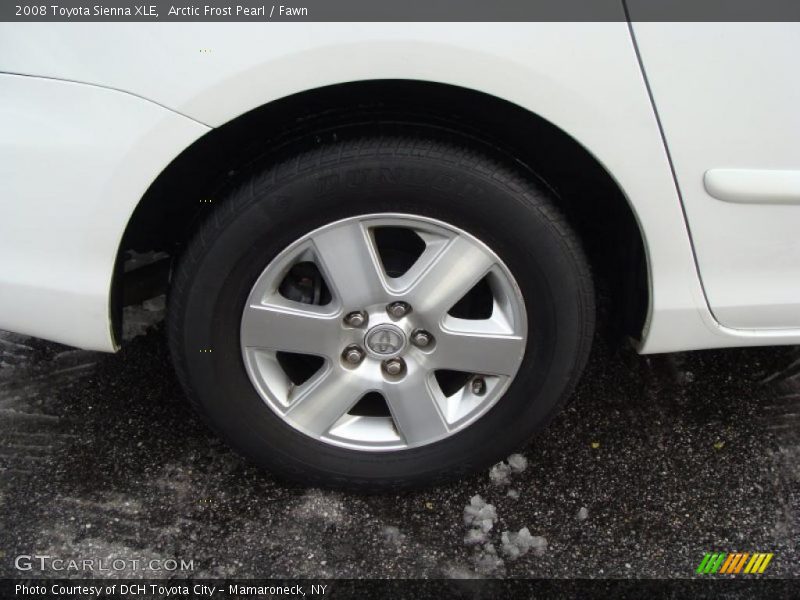 Arctic Frost Pearl / Fawn 2008 Toyota Sienna XLE