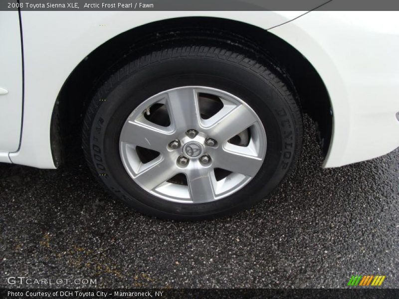 Arctic Frost Pearl / Fawn 2008 Toyota Sienna XLE