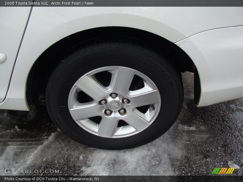 Arctic Frost Pearl / Fawn 2008 Toyota Sienna XLE