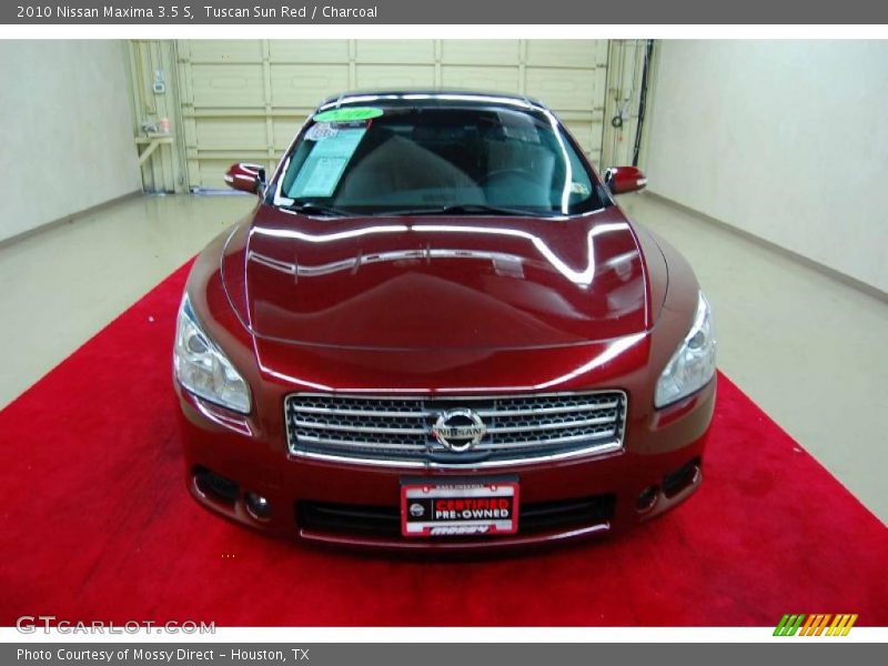 Tuscan Sun Red / Charcoal 2010 Nissan Maxima 3.5 S