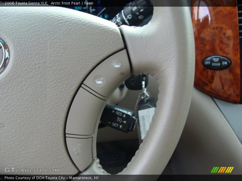 Arctic Frost Pearl / Fawn 2008 Toyota Sienna XLE