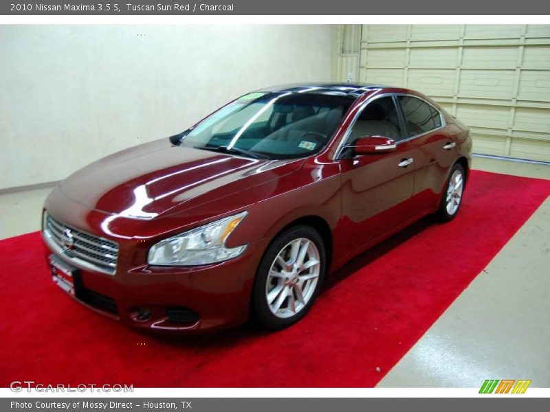 Tuscan Sun Red / Charcoal 2010 Nissan Maxima 3.5 S