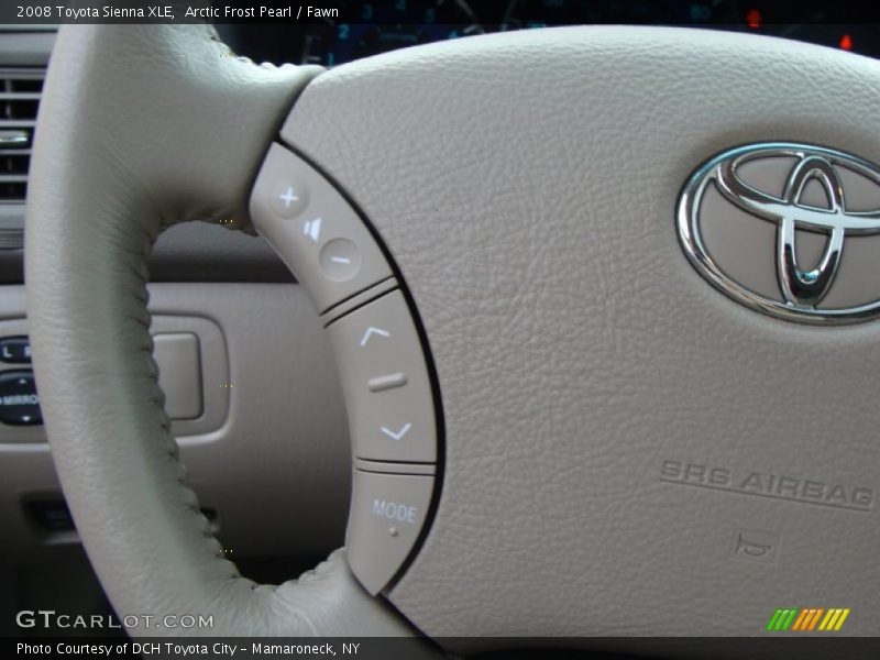 Arctic Frost Pearl / Fawn 2008 Toyota Sienna XLE