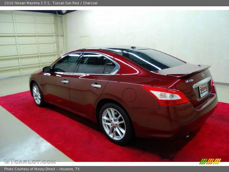 Tuscan Sun Red / Charcoal 2010 Nissan Maxima 3.5 S