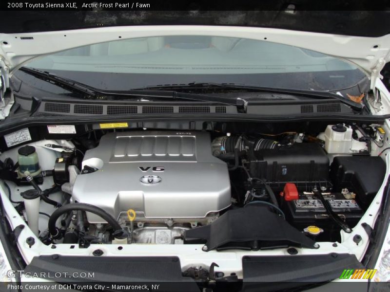 Arctic Frost Pearl / Fawn 2008 Toyota Sienna XLE