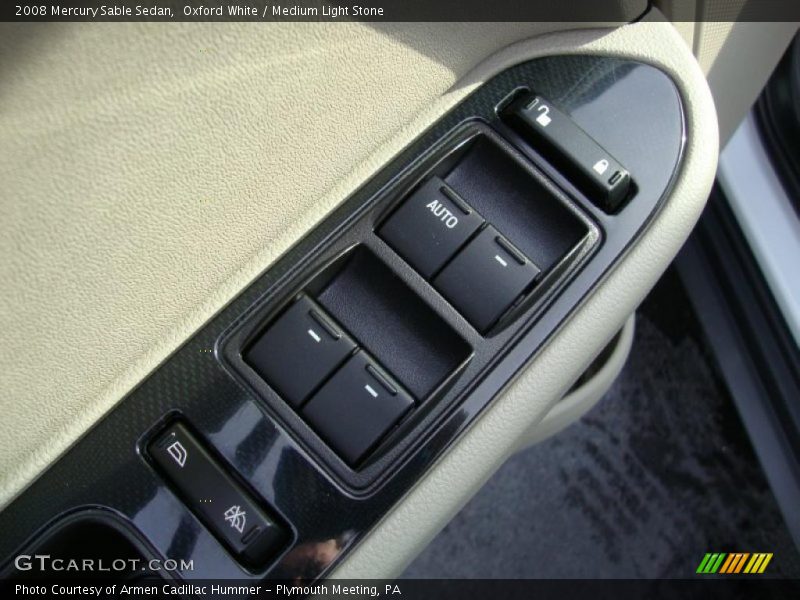 Oxford White / Medium Light Stone 2008 Mercury Sable Sedan