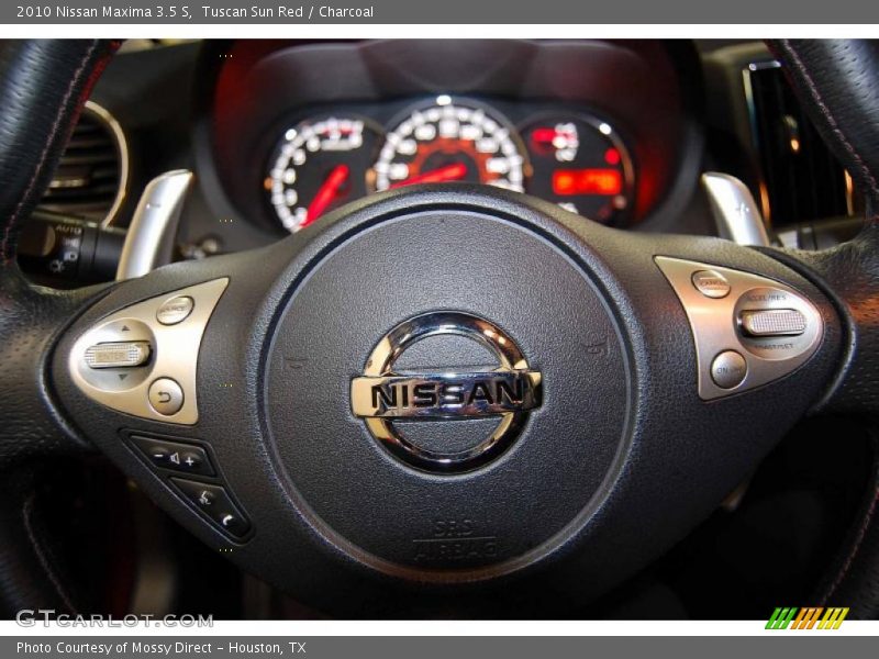 Tuscan Sun Red / Charcoal 2010 Nissan Maxima 3.5 S