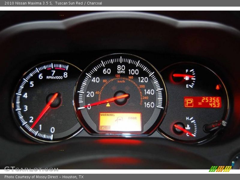 Tuscan Sun Red / Charcoal 2010 Nissan Maxima 3.5 S