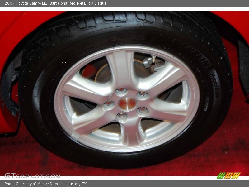 Barcelona Red Metallic / Bisque 2007 Toyota Camry LE
