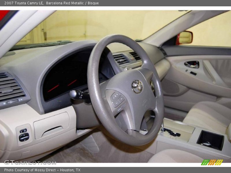 Barcelona Red Metallic / Bisque 2007 Toyota Camry LE