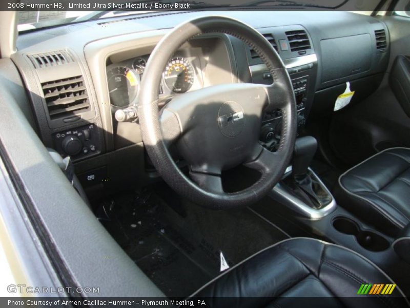 Limited Ultra Silver Metallic / Ebony Black 2008 Hummer H3