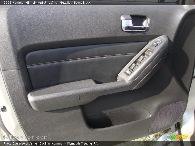 Limited Ultra Silver Metallic / Ebony Black 2008 Hummer H3
