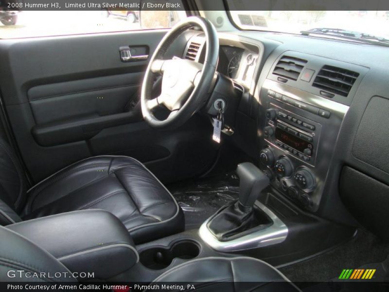 Limited Ultra Silver Metallic / Ebony Black 2008 Hummer H3