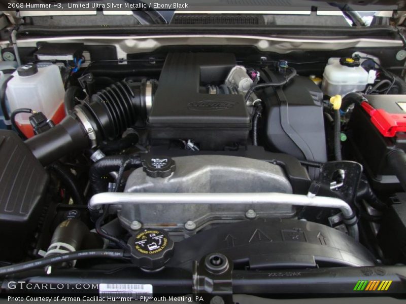 Limited Ultra Silver Metallic / Ebony Black 2008 Hummer H3