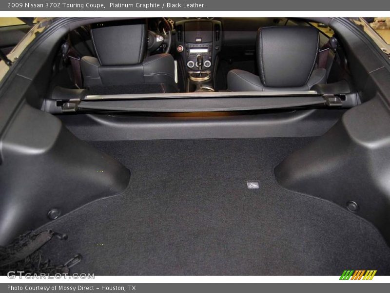 Platinum Graphite / Black Leather 2009 Nissan 370Z Touring Coupe