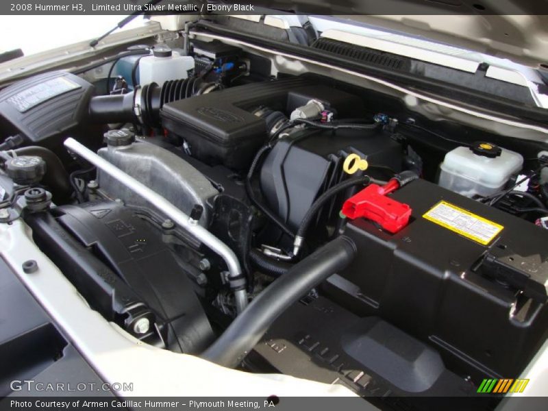 Limited Ultra Silver Metallic / Ebony Black 2008 Hummer H3