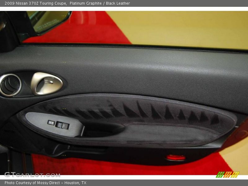 Platinum Graphite / Black Leather 2009 Nissan 370Z Touring Coupe