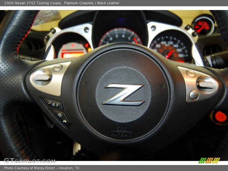 Platinum Graphite / Black Leather 2009 Nissan 370Z Touring Coupe