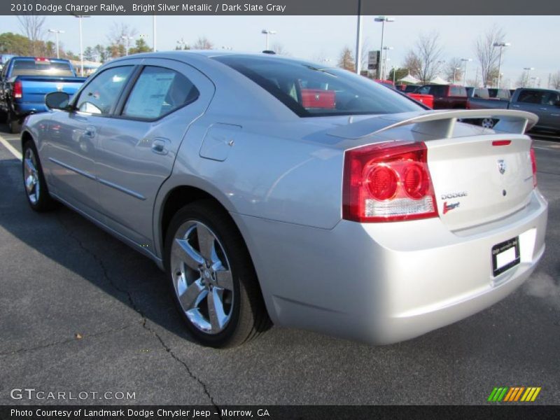 Bright Silver Metallic / Dark Slate Gray 2010 Dodge Charger Rallye