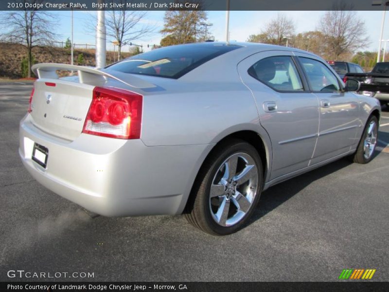 Bright Silver Metallic / Dark Slate Gray 2010 Dodge Charger Rallye
