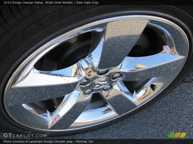 Bright Silver Metallic / Dark Slate Gray 2010 Dodge Charger Rallye