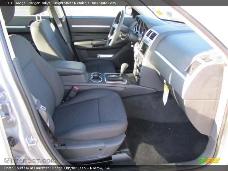 Bright Silver Metallic / Dark Slate Gray 2010 Dodge Charger Rallye