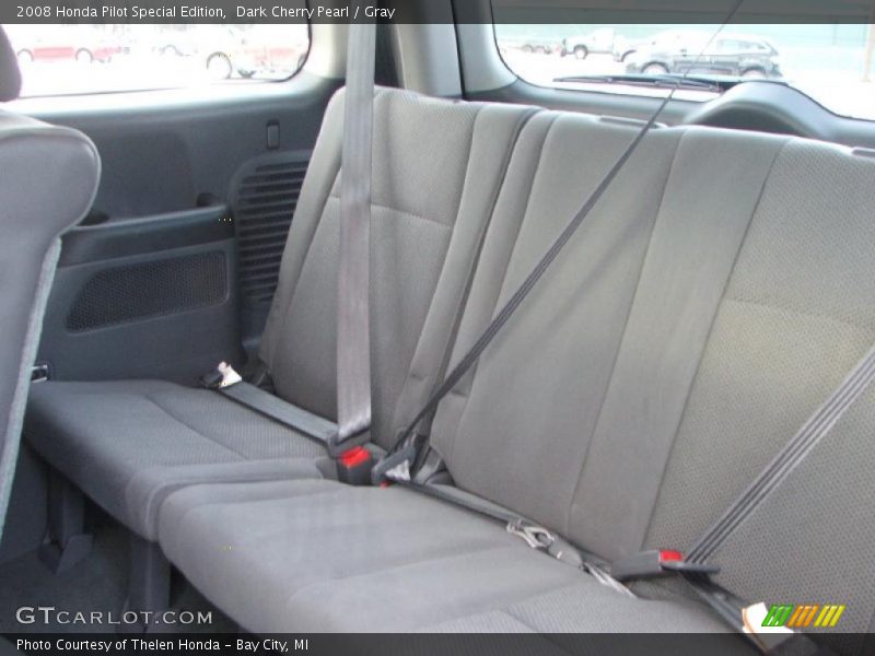 Dark Cherry Pearl / Gray 2008 Honda Pilot Special Edition