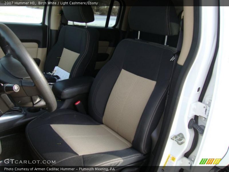 Birch White / Light Cashmere/Ebony 2007 Hummer H3