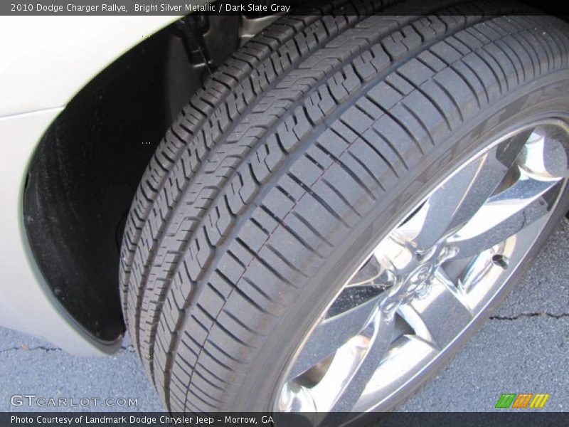 Bright Silver Metallic / Dark Slate Gray 2010 Dodge Charger Rallye