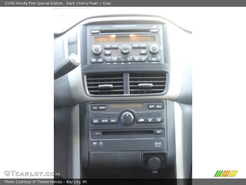 Dark Cherry Pearl / Gray 2008 Honda Pilot Special Edition
