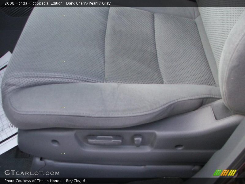 Dark Cherry Pearl / Gray 2008 Honda Pilot Special Edition