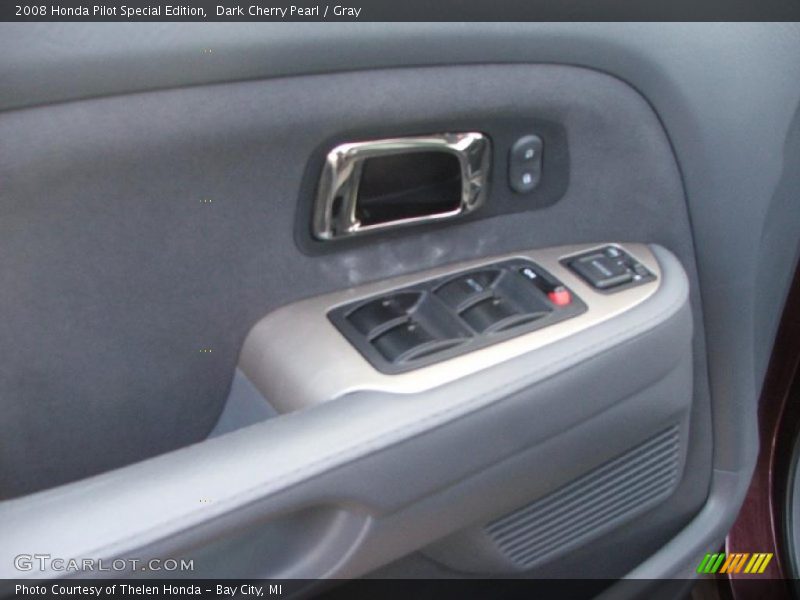 Dark Cherry Pearl / Gray 2008 Honda Pilot Special Edition