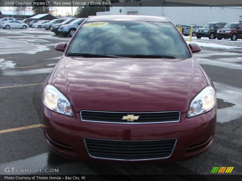 Red Jewel Tintcoat / Ebony Black 2008 Chevrolet Impala LT