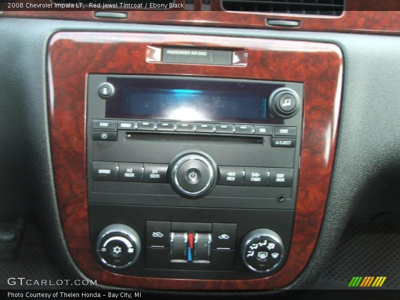 Red Jewel Tintcoat / Ebony Black 2008 Chevrolet Impala LT
