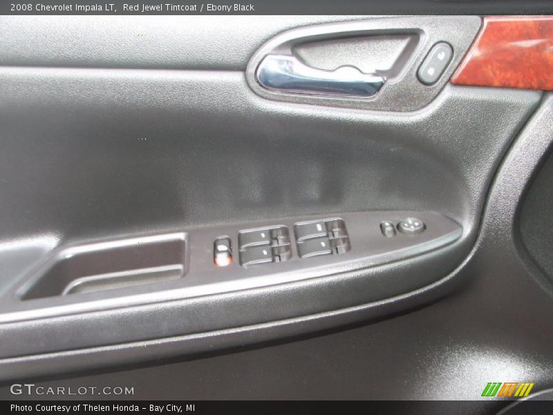 Red Jewel Tintcoat / Ebony Black 2008 Chevrolet Impala LT